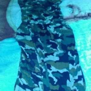 Stapless Camo jumpsuit